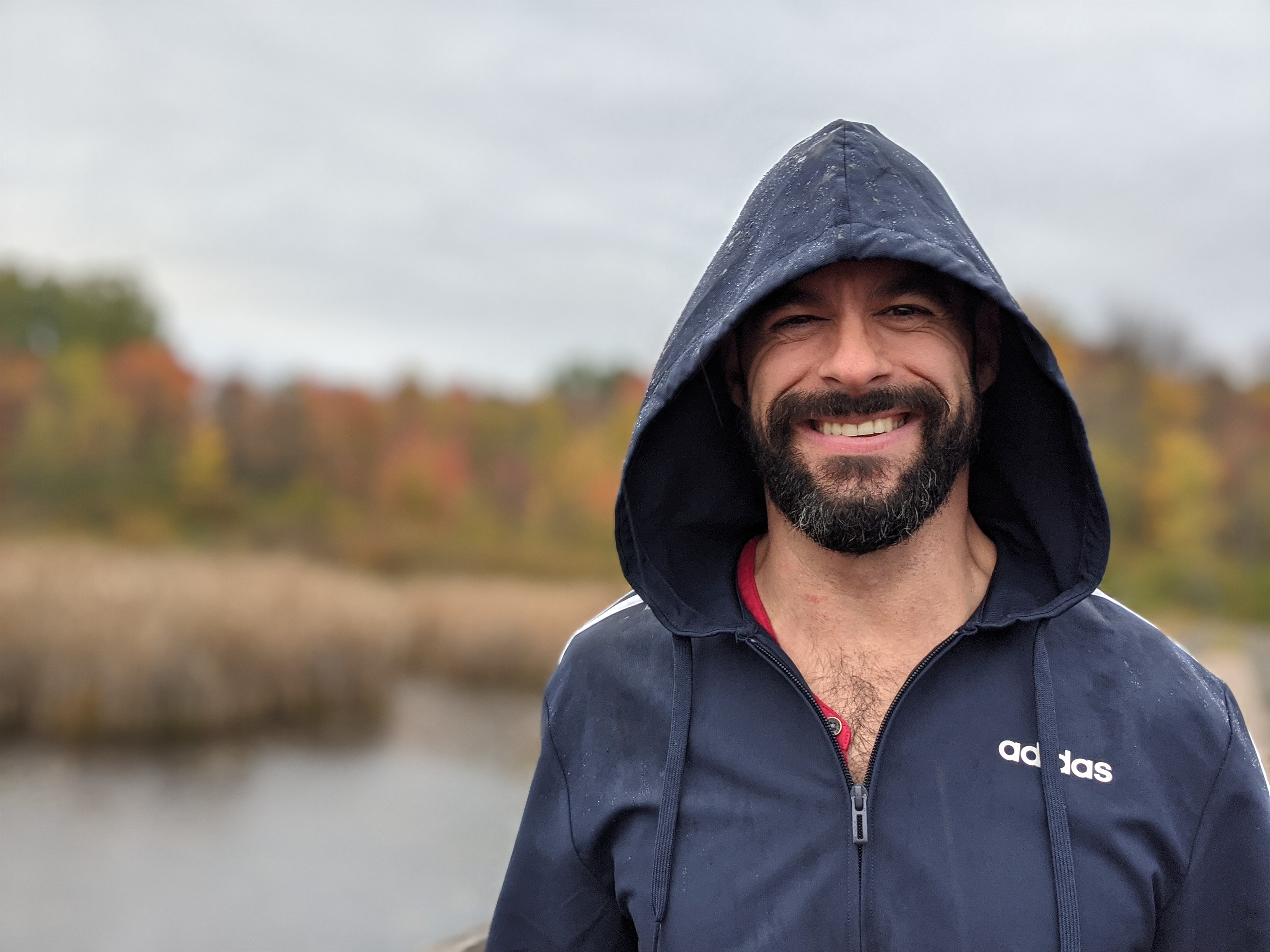 JF Moreau with nature backdrop